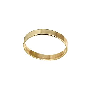 1 Aliança Casamento Ouro 10k