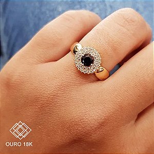 Anel Formatura Feminino Engenharia Mecânica Ouro 18k - Sem emblema