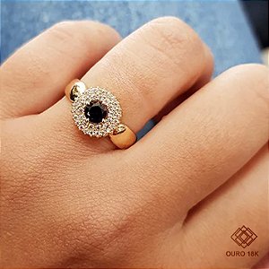 Anel Formatura Feminino Engenharia Química Ouro 18k - Sem emblema