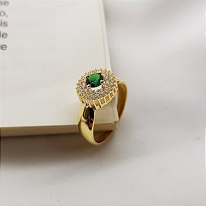 Anel Formatura Feminino Serviço Social Ouro 18k - Sem emblema