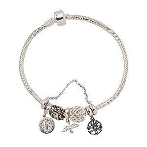Pulseira Berloques Prata 925