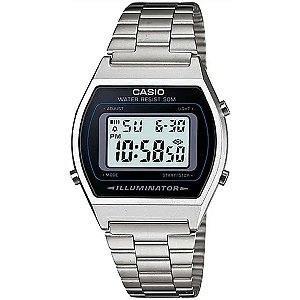 Relógio Casio Digital Prata B640WD-1AVDF-SC