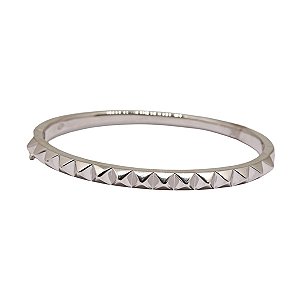 Bracelete Martelado Prata 925