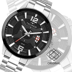 Relógio Technos Masculino Racer Prata 2117lbvs/1p