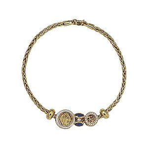 Pulseira Berloque Ouro 18k