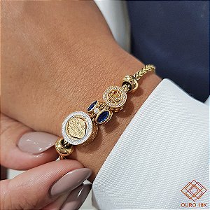 Pulseira Berloque Ouro 18k