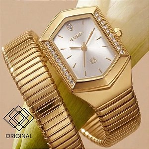 Relógio Euro Dourado Serpente Eu2035zap/5k