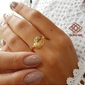 Anel Filigrana Ouro 18k