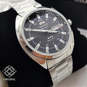 Relógio Orient Submariner Automático Prata Masculino Nh3ss007p1sx