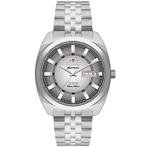 Relógio Orient Automático Prata Masculino Yn6ss005s1sx