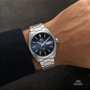 Relógio Orient Heritage Automático Prata Masculino Yn6ss001d1sx