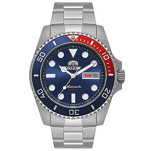 Relógio Orient Automático Prata Masculino F49ss026nhd1sx