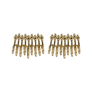 Brinco Ear Cuff Aros Ouro 18k