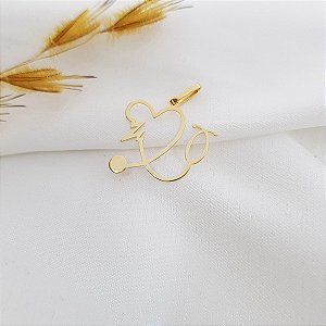 Pingente Medicina Formatura Ouro 18k