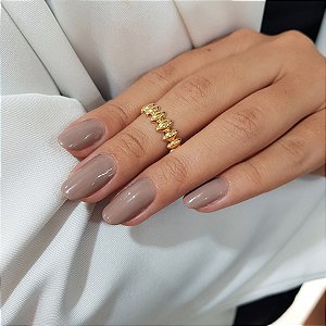 Anel Falange Gotas Bold Ouro 18k