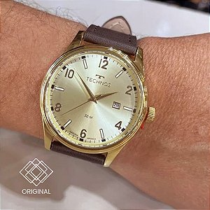 Relógio Technos Masculino Steel Dourado 2115uda/0x