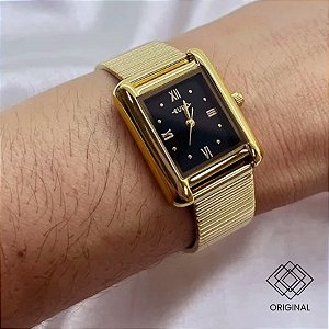 Relógio Euro Feminino Quadrado Eu2035zax/4p