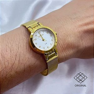 Relógio Condor Feminino Dourado Co2035nya/4k