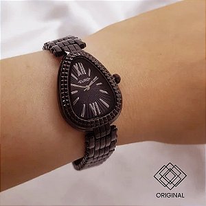 Relógio Euro Feminino Preto Eu2035zdf/5p