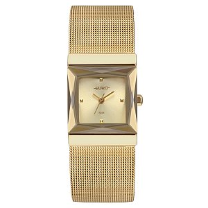 Relógio Euro Feminino Dourado Eu2035zav/4d