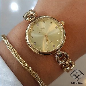 Relógio Condor Feminino Dourado Co2035nzt/5x