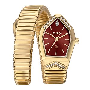 Relógio Euro Serpente Feminino Eu2035zam/5r