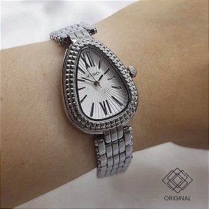 Relógio Euro Feminino Prata Eu2035zcm/5k