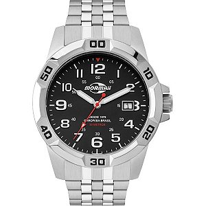 Relógio Mormaii Masculino Prata Mo2317ad/1p