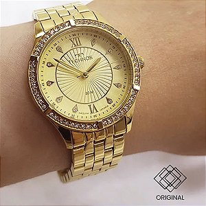 Relógio Technos Feminino Dourado 2036ncc/1x