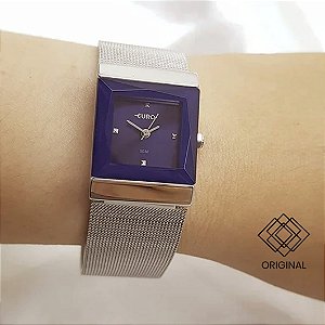 Relógio Euro Feminino Prata Eu2035zau/4a