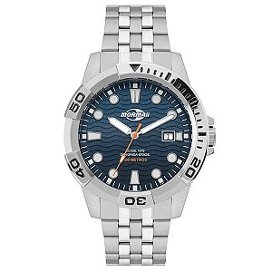 Relógio Mormaii Masculino Prata Mo2317am/1a