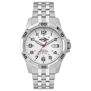 Relógio Mormaii Masculino Prata Mo2317ad/1b