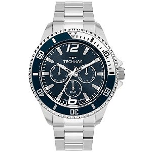 Relógio Technos Masculino Prata 6p29amo/1a