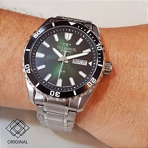 Relógio Technos Automático Prata 8205pl/1v
