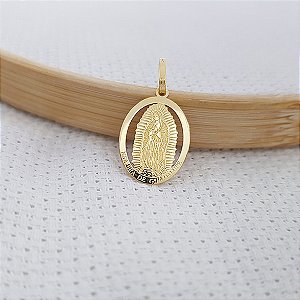 Pingente Nossa Senhora de Guadalupe Ouro 18k