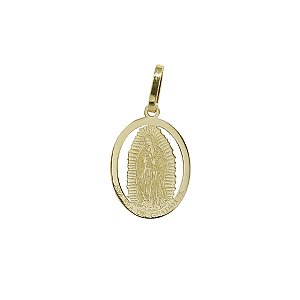 Pingente Nossa Senhora de Guadalupe Ouro 18k