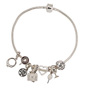 Pulseira Berloques Prata 925