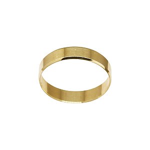 1 Aliança Casamento Ouro 10k