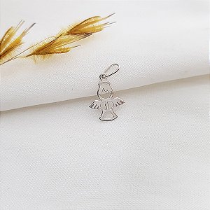 Pingente Anjo da Guarda Prata 925
