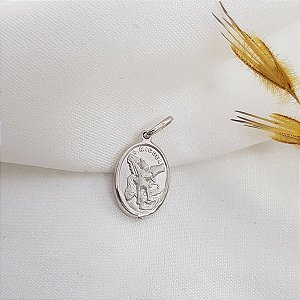 Pingente São Miguel Arcanjo em Prata 925