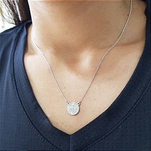 Escapulário São Bento Prata 925