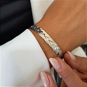 Pulseira Trançada em Prata 925