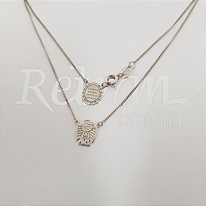 Escapulário Infantil Anjo da Guarda em Prata 925