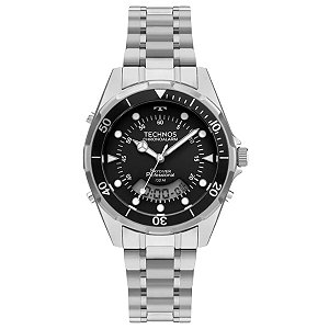 Relógio Technos Masculino Skydiver Prata Wt2060ab/1p