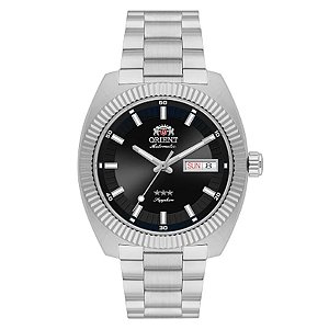 Relógio Orient Automático Prata Masculino Yn6ss026p1xs