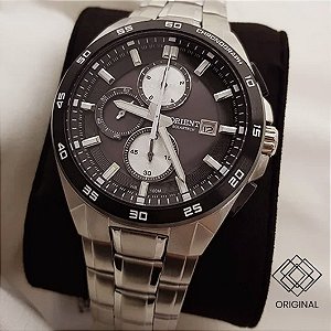 Relógio Orient Masculino Prata Solar Tech Mbssc307p1px - cod29767