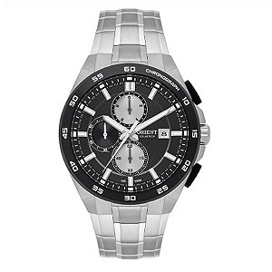 Relógio Orient Masculino Prata Solar Tech Mbssc307p1px - cod29767