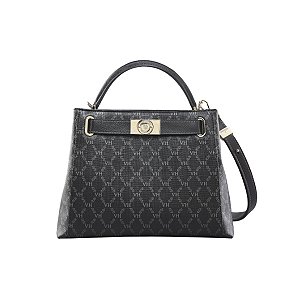 Bolsa Victor Hugo Milano Belmont Nero Black