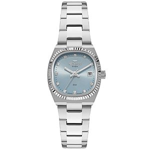 Relógio Technos Feminino Riviera Prata gl12aa/1a