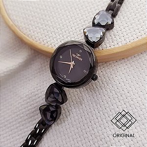 Relógio Technos Feminino Crystal Preto 2035ngh/1p